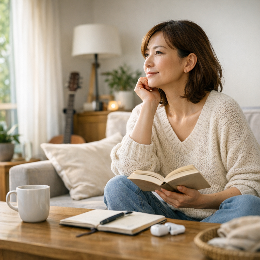 ひとり時間、何をすればいい？40代女性が「やることがない」を抜け出す方法とは？