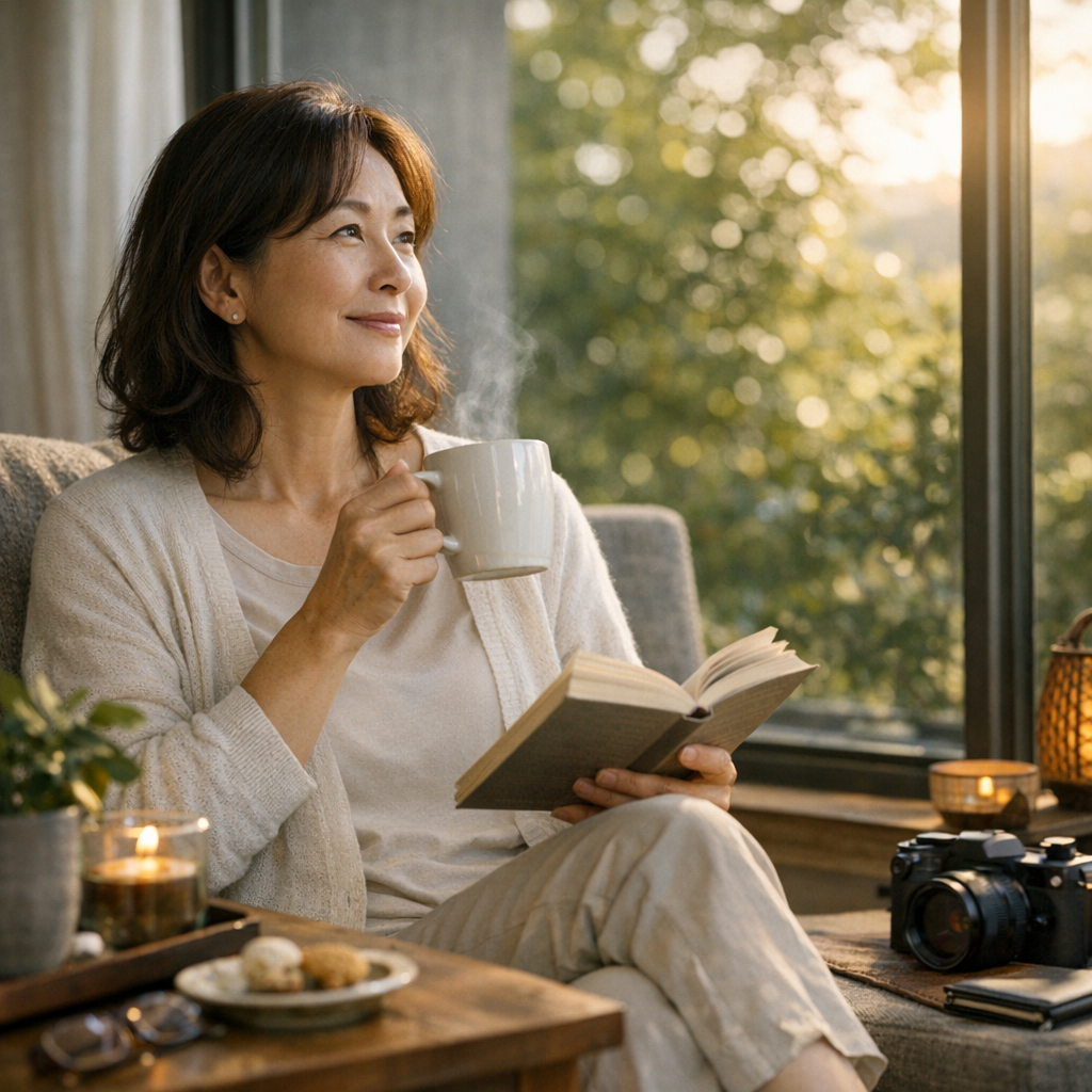 50代からのひとり時間|趣味がなくても人生が楽しくなる小さな習慣とは?