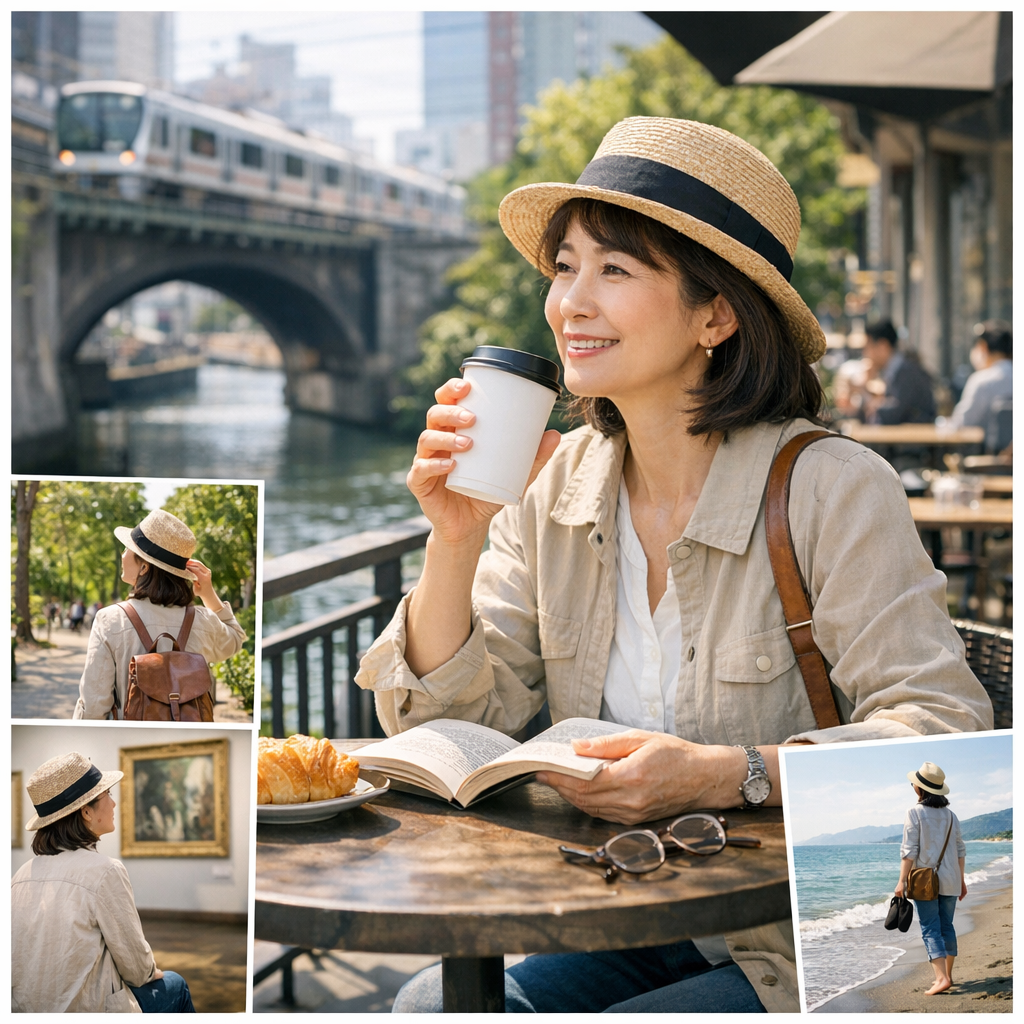 50代女性の「ひとり時間外出」おすすめ10選|無理せず楽しむコツ