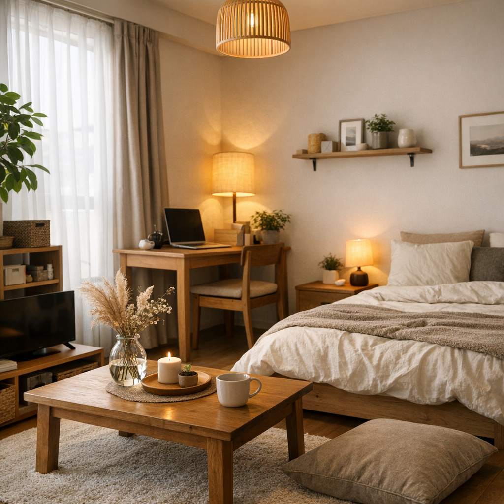 一人暮らしの部屋づくり｜落ち着く空間に変えるシンプルな工夫
