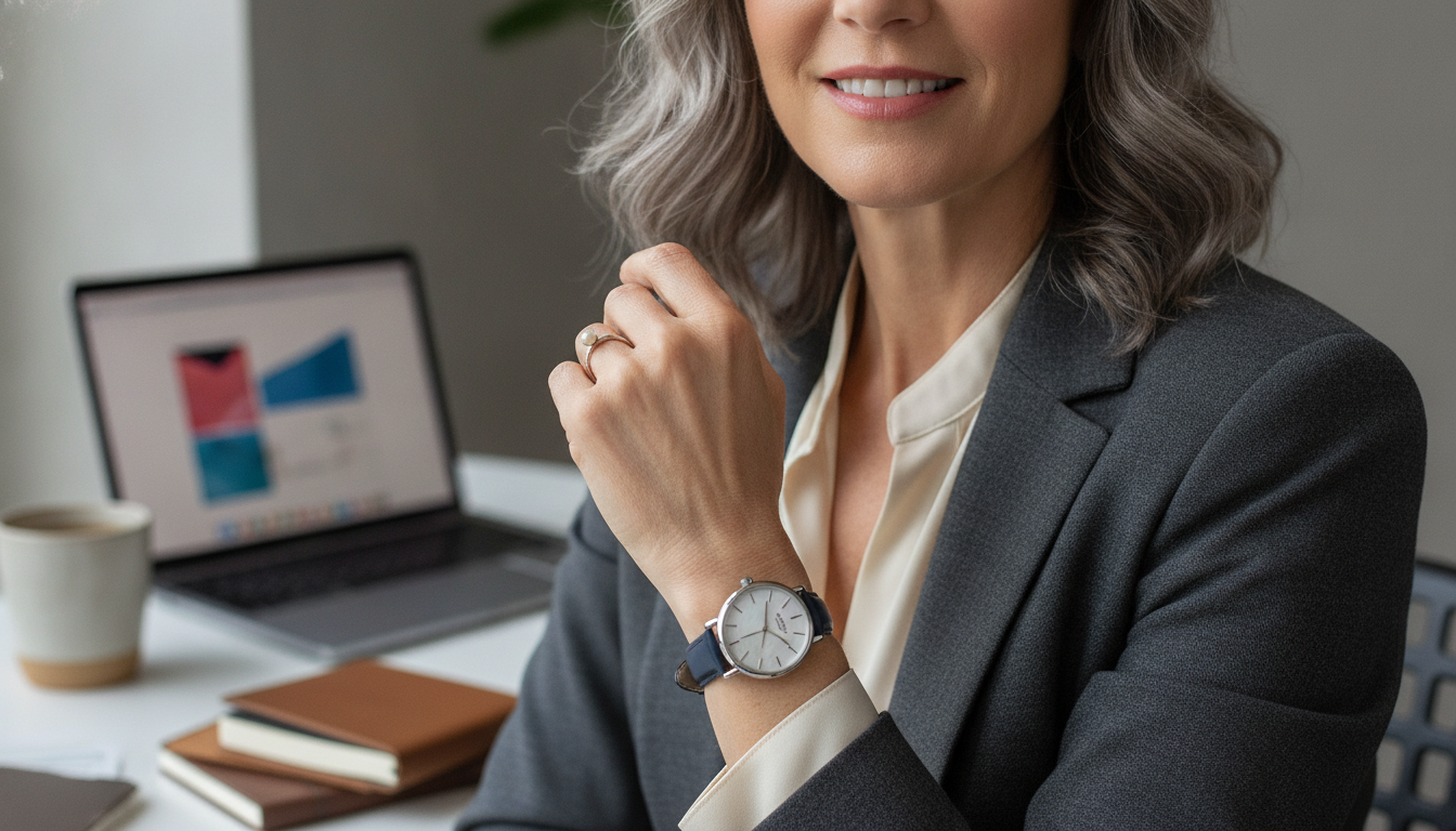 50代女性にコーチの時計は似合う!その秘密は「落ち着いた高級感」にあり